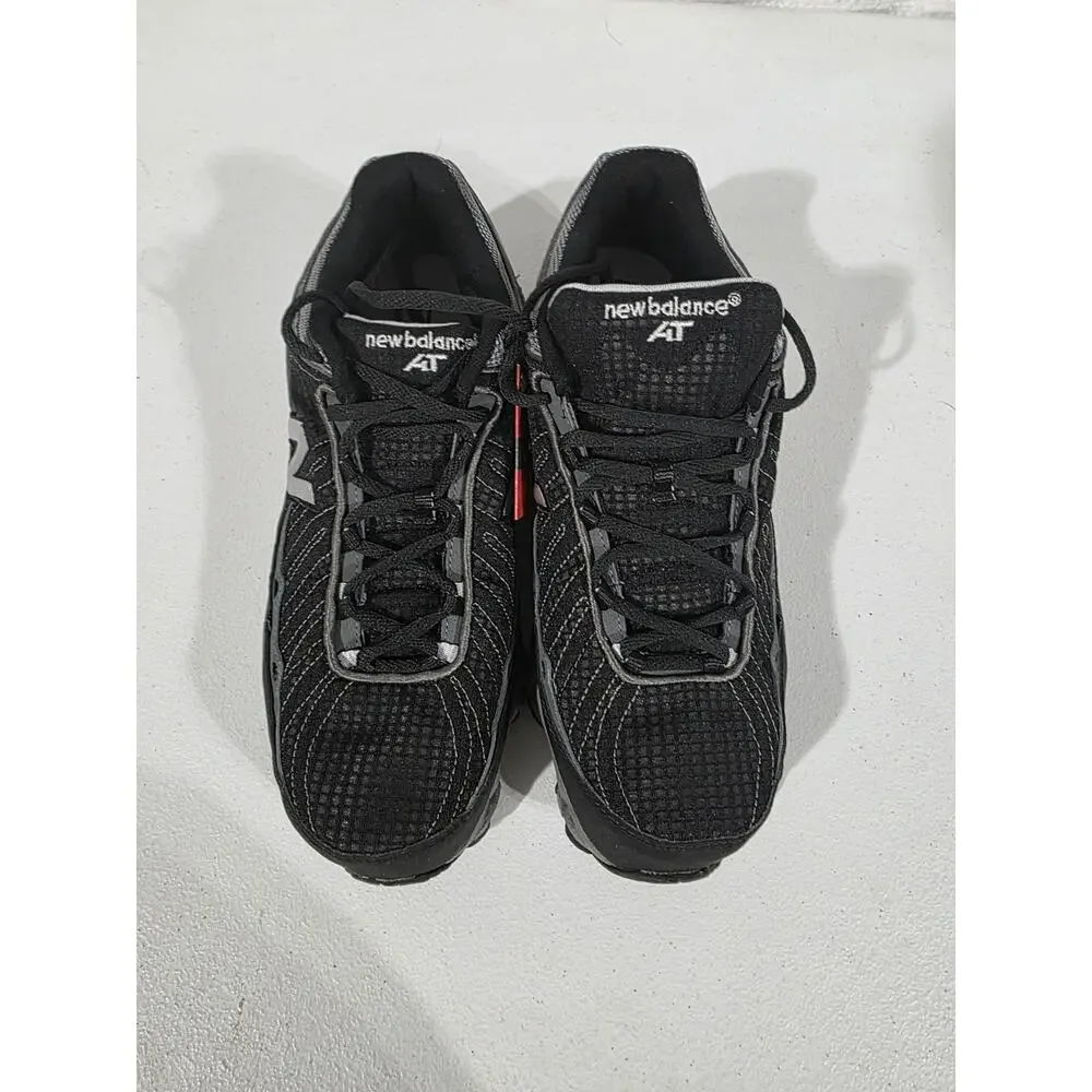 New Balance 608 AT Men’s Training Shoes Turf All-Terrain Cleats Black Gray NEW